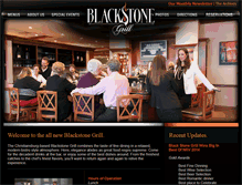 Tablet Screenshot of blackstonegrillva.com